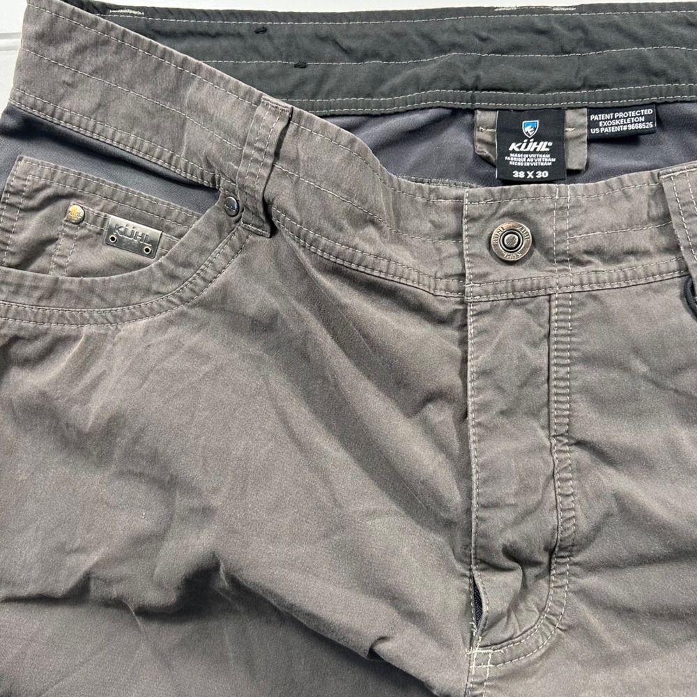 Kuhl Radikl Pants Mens 38x30 Charcoal Gray Stretch Hiking Outdoor 22S 5109 READ